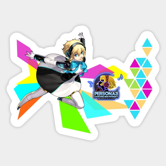 Persona 3 - Dancing Moon Night - Aigis Sticker by Ryza